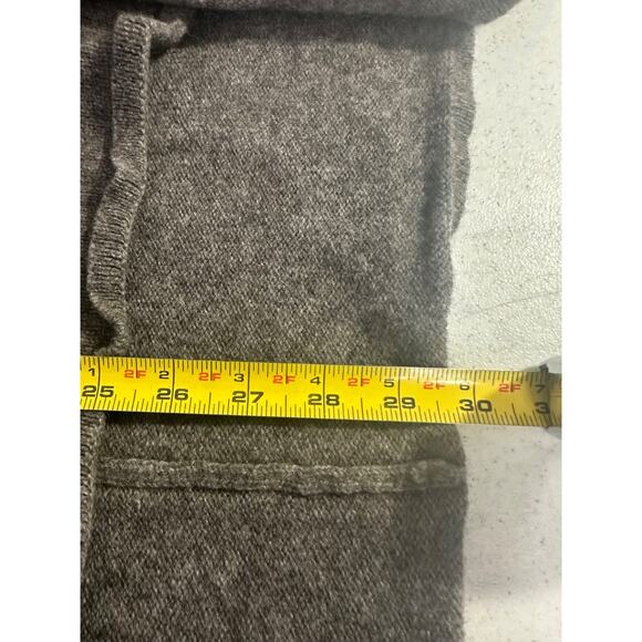 Eileen Fisher Poncho Sweater Womens S/M Beige Merino Wool Yak Designer Cowl B18 - Picture 6 of 6